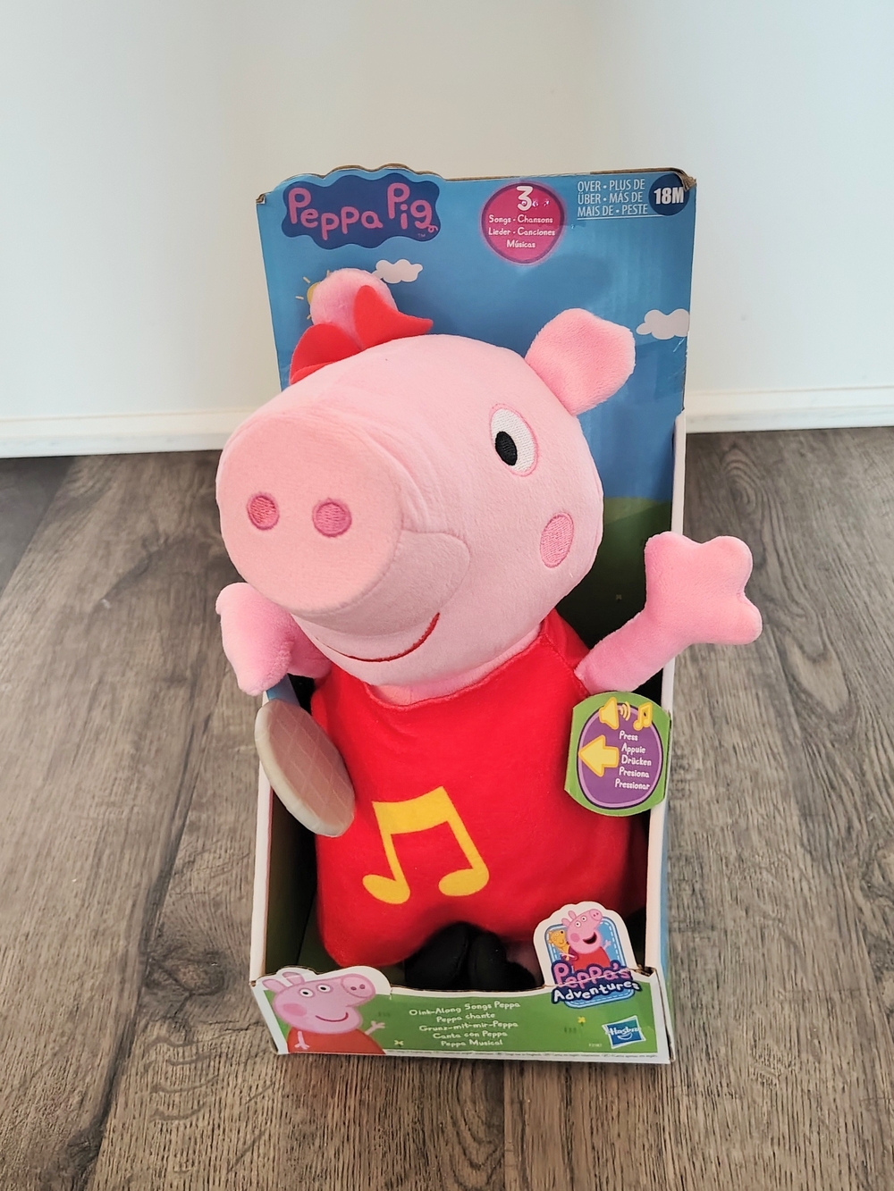 Peppa Pig Singing Plush Character Toy